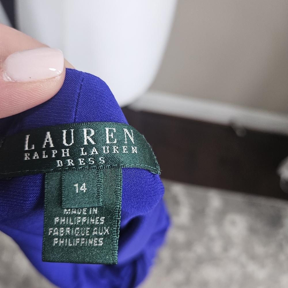 Ralph Lauren Blue-purple dress - Picture 2 of 5